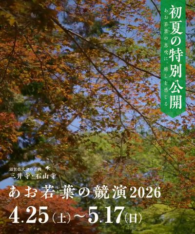 三井寺初夏の特別公開